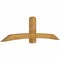 Ekena Millwork Bellingham Rough Sawn Timber Gable Bracket, Western Red Cedar, 96"W x 28"H x 6"D x 6"F, 7/12 Pitch GBW096X28X0606BEL00RWR - alternate 3